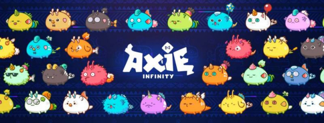 ‘액시 인피니티(AXIE INFINITY)’ 홈페이지 캡처.