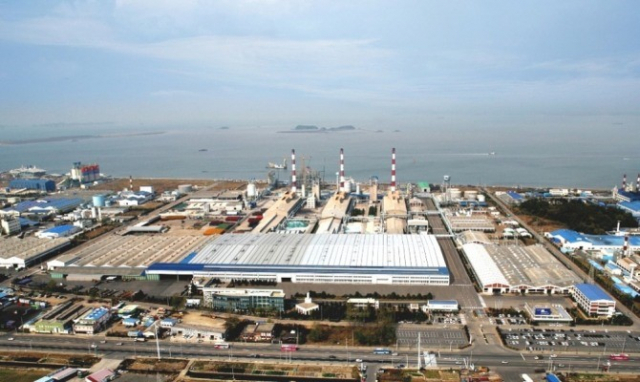 한국유리공업 군산공장 전경. 사진 제공=LX인터내셔널