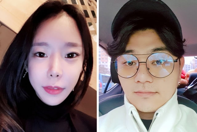 공개수배된 '가평계곡 남편 살인사건' 용의자 이은해씨와 공범 조현수(30)씨. 연합뉴스