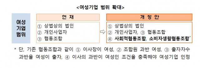 ‘여성기업법 시행령’ 개정안 국무회의 통과…7월 첫째주 ‘여성기업 주간’ 시행