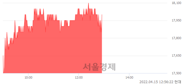 <코>풍국주정, 3.45% 오르며 체결강도 강세 지속(133%)