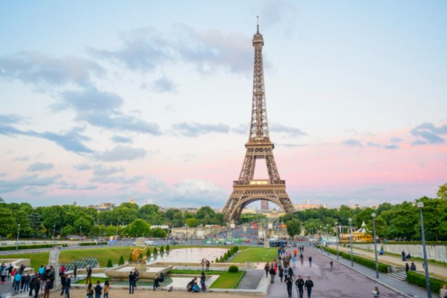 프랑스 파리의 모습. 최근 보복 여행소비가 늘면서 유럽 상품 판매가 급증하는 중이다. 사진 제공=내일투어