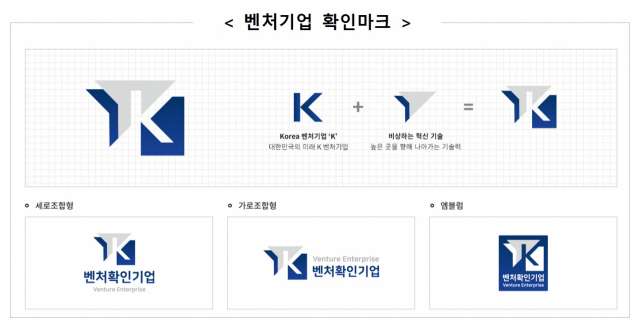 벤처협회, 달라진 ‘벤처기업 확인마크’ 공개