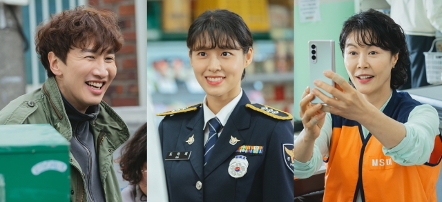 '살인자의 쇼핑목록' 이광주(좌측부터), 김설현, 진희경 / 사진=tvN 제공