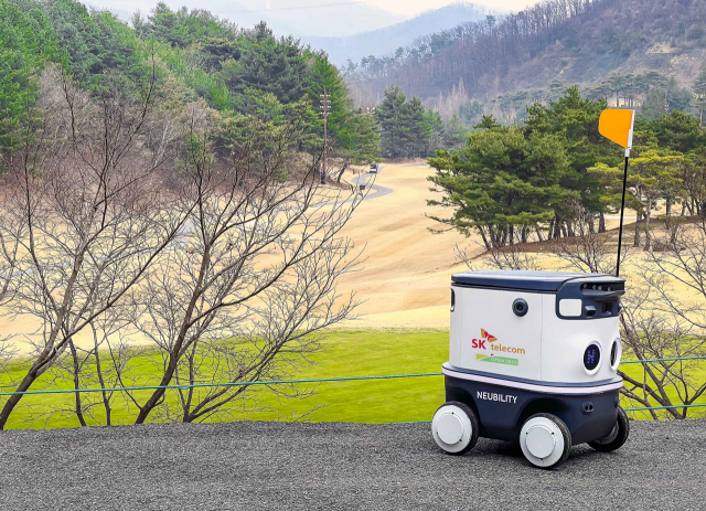 'SKT 오픈 2022'에 AI 중계·자율주행로봇 등장