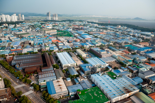 인천시 남동구 남동산업단지 전경. 사진제공=인천시