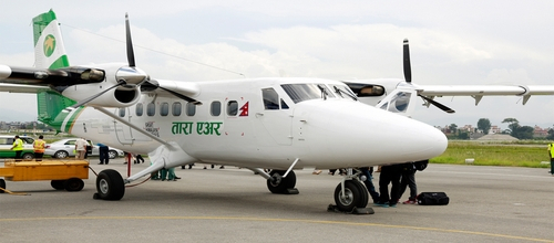 29일(현지시간) 네팔의 항공사 타라에어가 운영하는 '트윈오터' 쌍발기가 22명을 태우고 이륙한 뒤 실종됐다. 타라에어 홈페이지