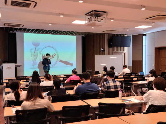 대경기술지주가 지난 2일 계명대에서 기술창업설명회를 개최했다. 제공=대경기술지주