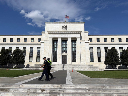 6월 FOMC 결과 발표를 이틀 앞둔 시점에서 0.75%포인트 인상 가능성이 급등했다. AFP연합뉴스
