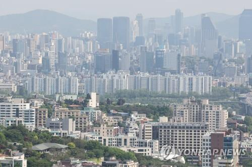 서울시내 아파트 모습 [연합뉴스 자료사진]