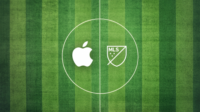 애플과 MLS 로고. 사진제공=애플