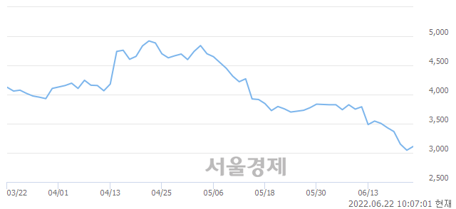 <유>카프로, 장중 신저가 기록.. 3,045→3,025(▼20)