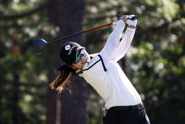 미국여자프로골프(LPGA) 투어 최혜진이 시즌 세 번째 메이저 대회 KPMG 위민스 PGA 챔피언십에서 신인왕 포인트 1위 탈환을 노린다. AFP연합뉴스