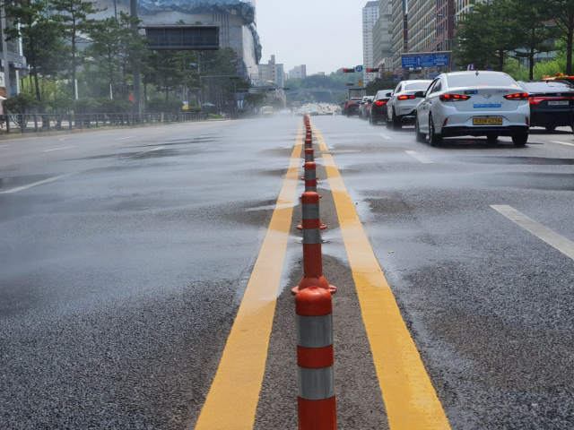 수원시, 여름철 폭염 대비 시설물 점검 완료…노면빗물분사시스템 등