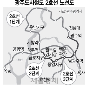 김준하 광주시장직 인수위원장 "도시철도 2호선 개통 3∼5년 지연" 공식화