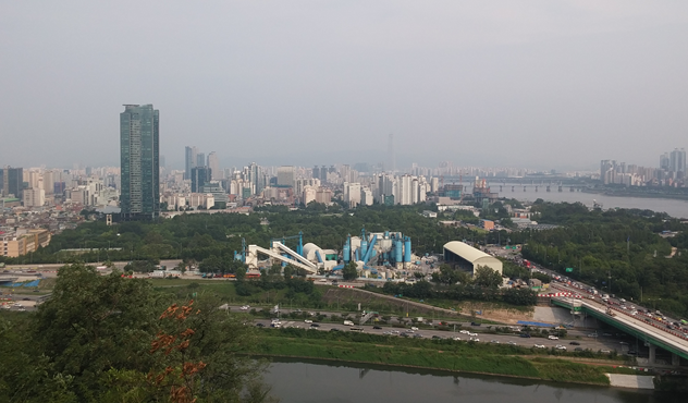 성수동 삼표레미콘 공장 전경 / 서울시