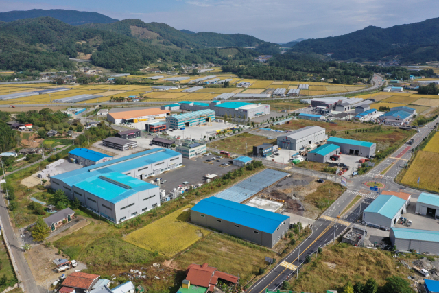 전남 보성군 조성농공단지 전경 /사진제공=보성군