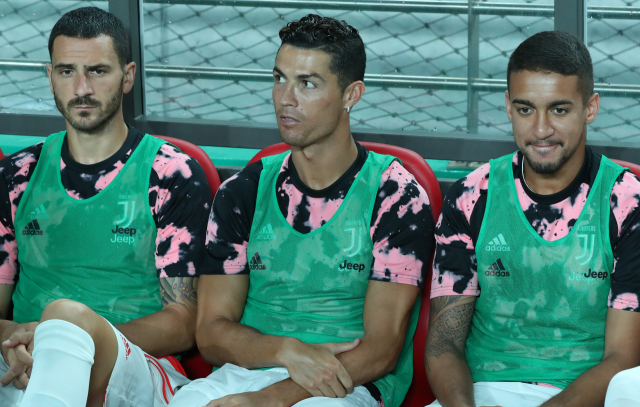 크리스티아누 호날두(가운데)는 2019년 7월 유벤투스 방한 당시 경기에 출전하지 않아 논란이 됐다. 연합뉴스