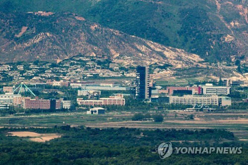북한 개성공단 모습./연합뉴스