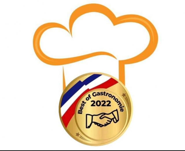 베스트오브가스트로노미에서 선정 대상에게 수여하는 메달.