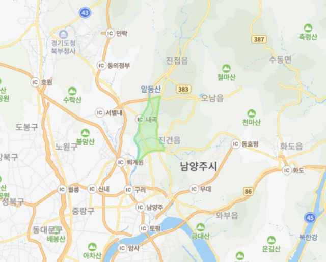 남양주왕숙 지구/3기신도시 홈페이지 갈무리