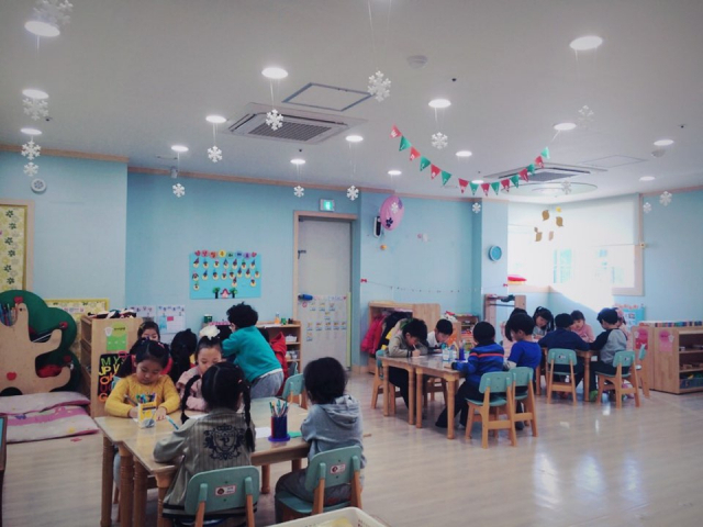서울시의 한 국공립어린이집에서 원생들이 수업을 받고 있다. 사진 제공=서울시