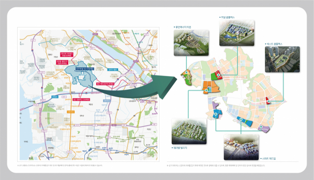인천 검단신도시 개발 계획. 자료 제공=인천도시공사