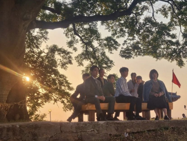 '이상한 변호사 우영우'에 등장한 극 중 '소덕동' 팽나무. 박은빈 인스타그램 캡처