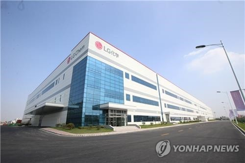 LG에너지솔루션 중국 난징 배터리 공장.