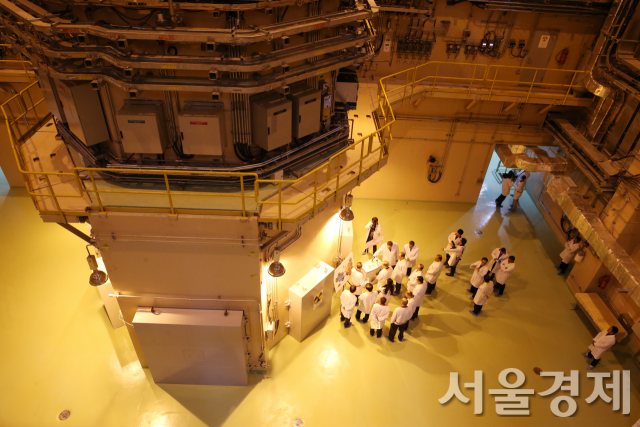 대한민국 기술력으로 건설된 요르단연구용 원자로 'JRTR'의 모습./사진제공=한국원자력연구원