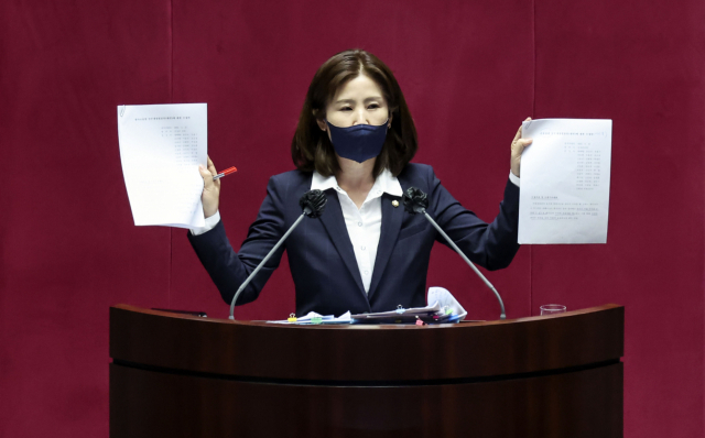 김미애 의원 '비대위는 궁여지책…새 지도부 구성해야'