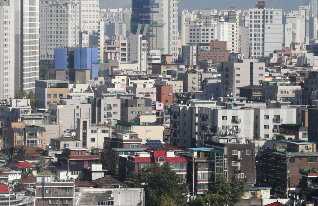 서울 시내 빌라 전경 / 연합뉴스