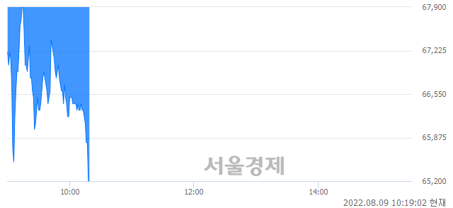 <코>새빗켐, 장중 신저가 기록.. 68,100→65,100(▼3,000)