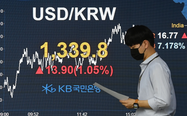 '1400원도 위험하다'…'폭주 환율'에 한국경제 비명