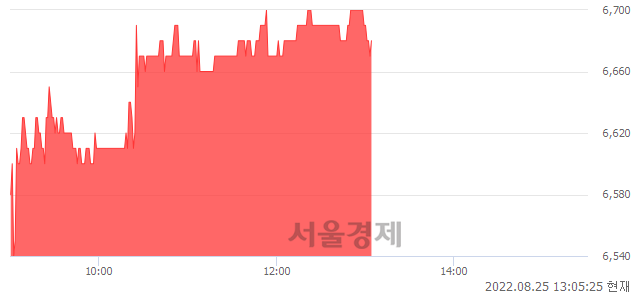 <코>진양제약, 3.09% 오르며 체결강도 강세 지속(125%)