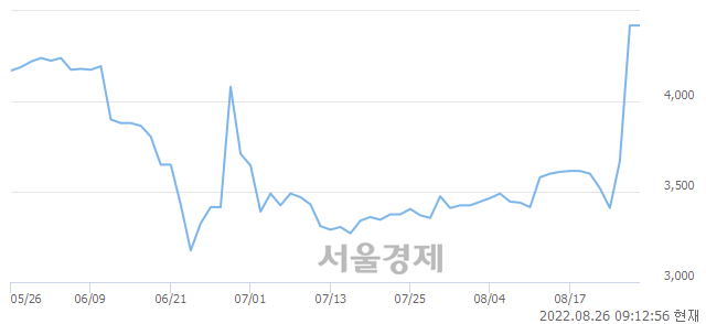 <유>화승알앤에이, 매도잔량 724% 급증