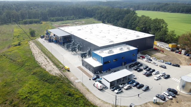 폴란드 브젝돌니시에 위치한 이차전지 리사이클링 공장 PLSC(Poland Legnica Sourcing Center) 전경. 사진 제공=포스코