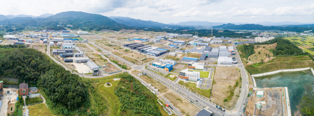 경산지식산업지구 전경. 사진 제공=대구경북경제자유구역청