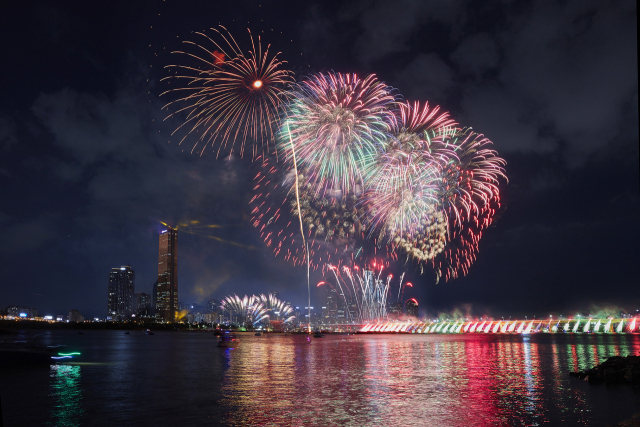 2019년 서울세계불꽃축제. 사진제공=한화