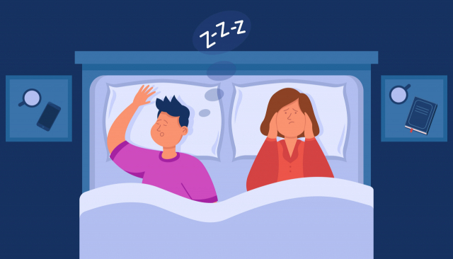 수면무호흡증이란 잠을 자는 동안에 10초 이상 호흡이 멈추거나 상기도가 자주 좁아지면서 호흡을 방해하는 수면장애 증상이다. 코골이를 대표적 예로 들 수 있다. 이미지투데이