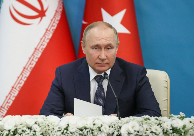 블라디미르 푸틴 러시아 대통령. 타스연합뉴스