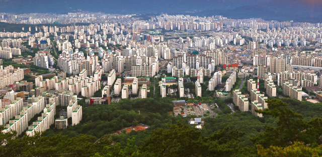 서울 노원구 아파트 단지 전경 / 사진제공=노원구청