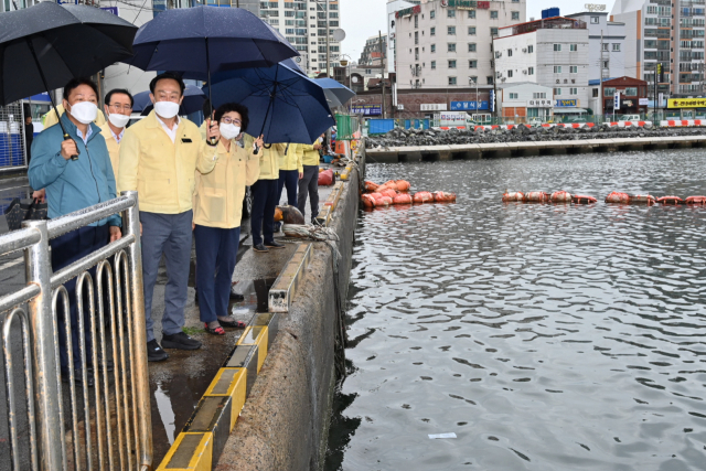박완수 도지사, 태풍 ‘힌남노’ 대비 재해취약지역 점검
