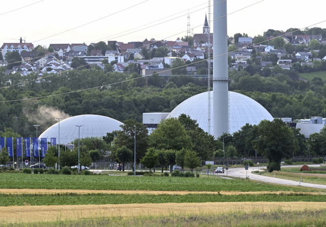 독일 네카베스트하임 원전의 모습. AP연합뉴스