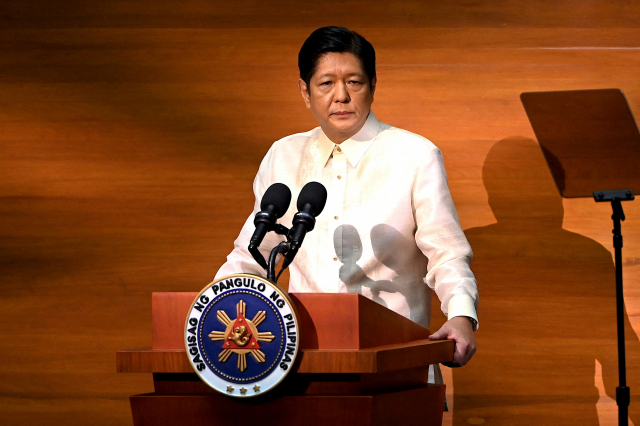 페르디난드 마르코스 주니어 필리핀 대통령.로이터연합뉴스