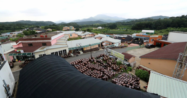 울산시 울주군 온양읍 외고산 옹기마을 전경. 사진제공=울산시