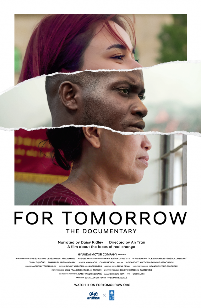 현대차가 UNDP(유엔개발계획)와 함께 진행하는 프로젝트의 주요 내용을 담은 다큐멘터리 영화 ‘for Tomorrow’를 공개한다. 사진 제공=현대차