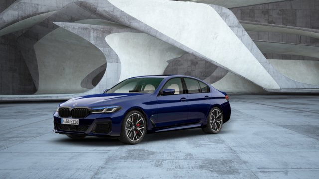 BMW M550i xDrive 탄자나이트 블루 에디션. 사진 제공=BMW코리아