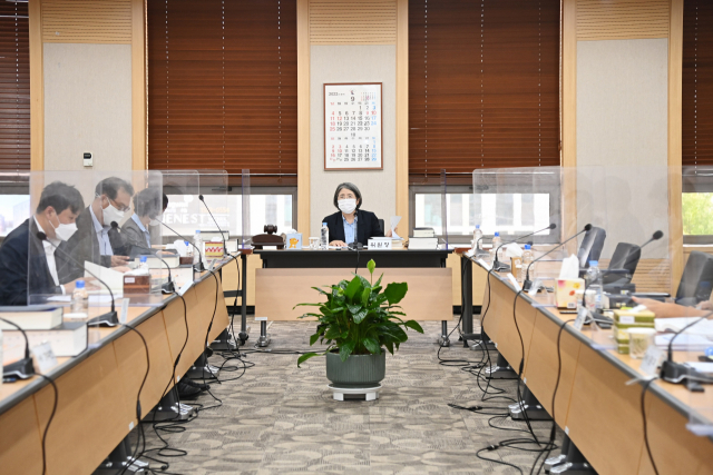 대법원 양형위원회가 19일 서울 서초구 대법원에서 진행되고 있다. 사진 제공=대법원
