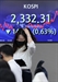 코스피가 2330선까지 하락한 22일 서울 중구 명동 하나은행 본점 딜링룸에 코스피 종가가 표시돼있다. 연합뉴스